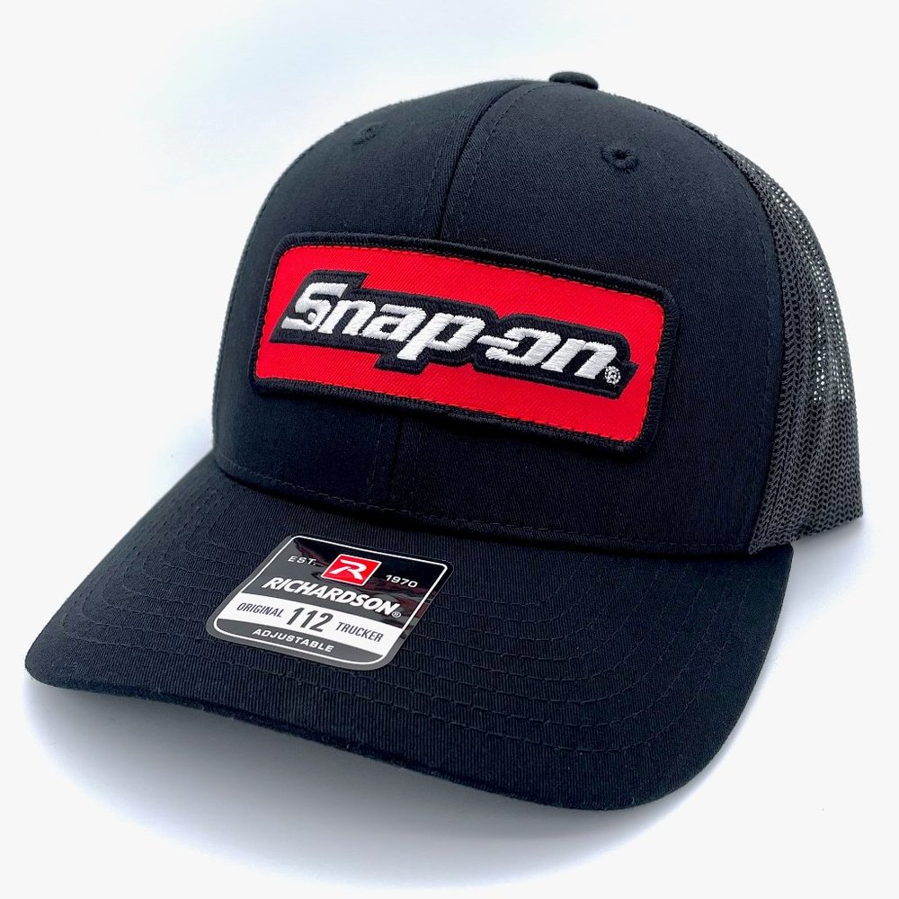 Snap-on Tools Vintage Patch Hat - All Black Richardson 112